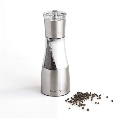 Salt And Pepper Mill Silver/Clear 19centimeter