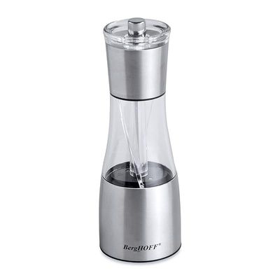 Salt And Pepper Mill Silver/Clear 19centimeter