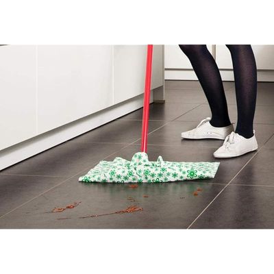 Vileda Easy Clean Floor Cloth, Microfiber, Absorbent, Durable, Stick to Floor Wiper, Hygienically Fresh For Longer, 1 Pc