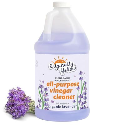 Originally Yellow All-Purpose Vinegar Cleaner Concentrate [Organic Lavender 1.89L]