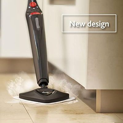 Vileda Steam PLUS: Hygienic Steam Mop & Cleaner Ideal for Carpets, Rugs, and All Floors 