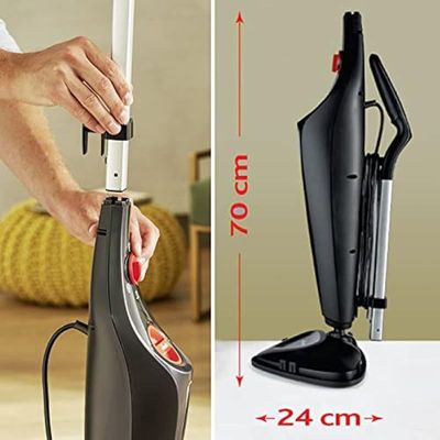 Vileda Steam PLUS: Hygienic Steam Mop & Cleaner Ideal for Carpets, Rugs, and All Floors 