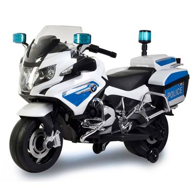 MYTS Ride On 12V Bmw Licensed Police Bike