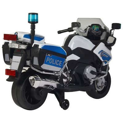 MYTS Ride On 12V Bmw Licensed Police Bike