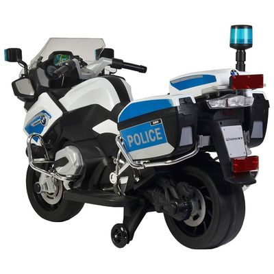 MYTS Ride On 12V Bmw Licensed Police Bike