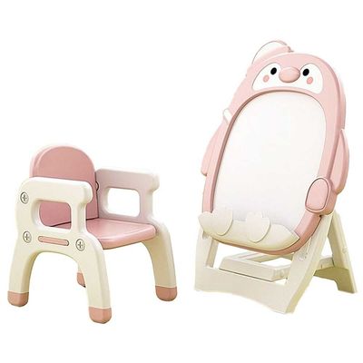 MYTS My Penguin 2-In-1 Table/Chair & Activity Board