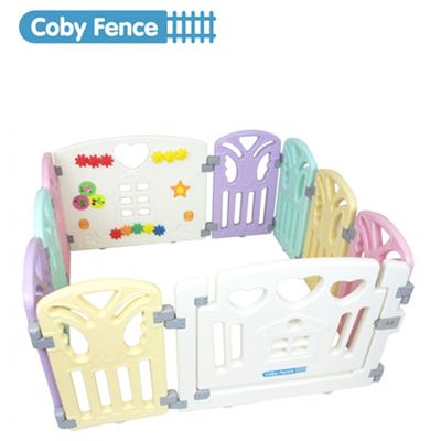 MYTS Spiral Pastel Baby Play Fence