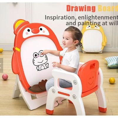 MYTS My Penguin 2-In-1 Table/Chair & Activity Board -