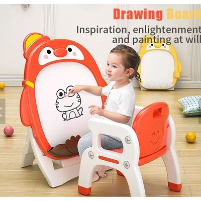 MYTS My Penguin 2-In-1 Table/Chair & Activity Board -