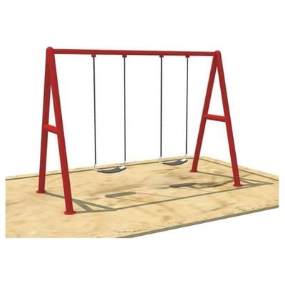 MYTS Twin Swings Metal Play Set