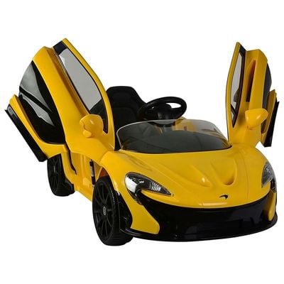 MYTS Mclaren Style Kids 12Vride-On - Yellow
