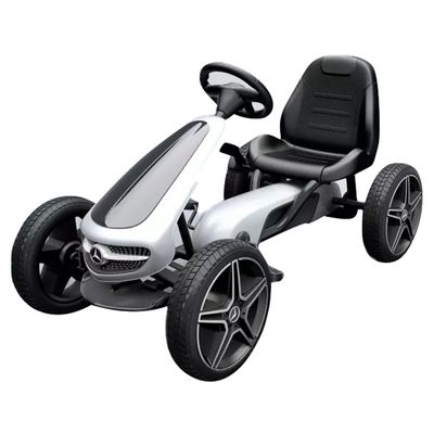 MYTS Mercedes-Benz Pedal Go-Kart - White
