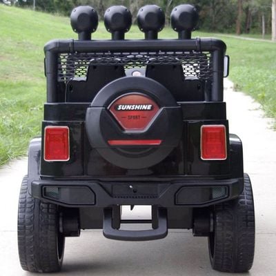 MYTS Rideon 12V 2 Seater Kids Jeep Style - Black