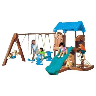 MYTS Tower Play Arena With Swings Slides & Rope Climber