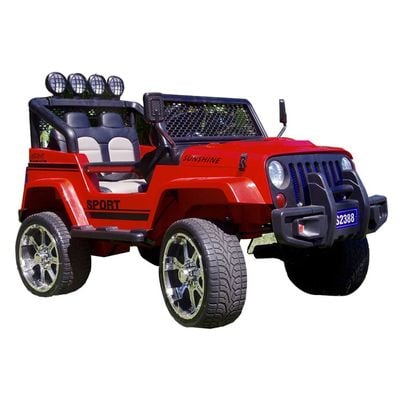 MYTS Jeep Replica Style Actual 4X4 Ride-On