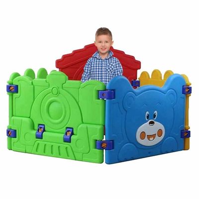 MYTS Play Pen - Yellow/Red/Blue/Green