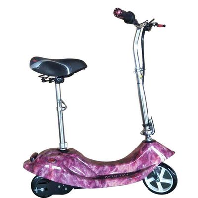 MYTS Snazzy Electric Foldable Scooter (24 V, Purple)