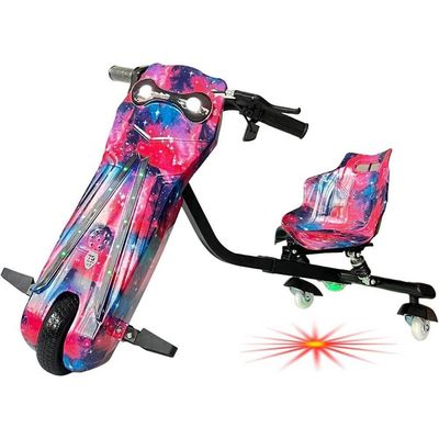 MYTS Dragonfly 3 Wheel Electric Scooter - 36V - Pink Sky