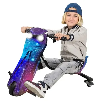 MYTS Dragonfly 3 Wheel Electric Scooter - 36V - Purple Rock