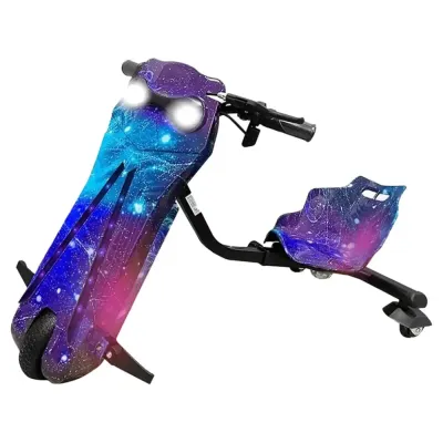 MYTS Dragonfly 3 Wheel Electric Scooter - 36V - Purple Rock