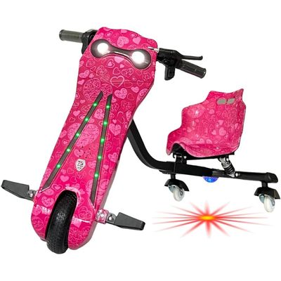 MYTS Dragonfly 3 Wheel Electric Scooter - 36V - Pink Star
