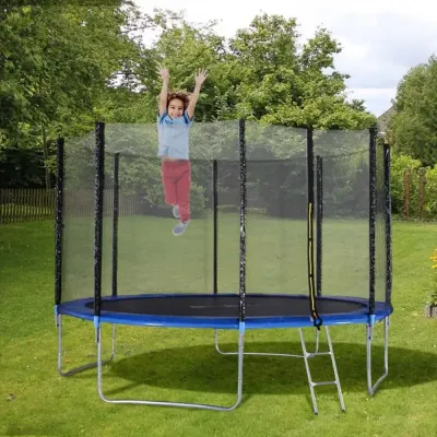 MYTS Kids Trampoline Round 12 Feet For Outdoor