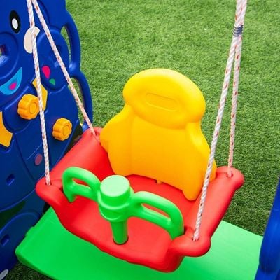 MYTS Hippo Slide Lap Rock & Dunk 4-In-1 Play Set