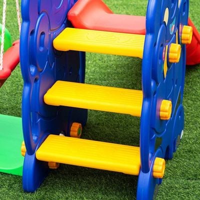 MYTS Hippo Slide Lap Rock & Dunk 4-In-1 Play Set