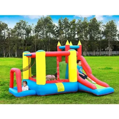 MYTS Inflatable Mega Bouncer Trampoline With Slide