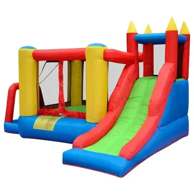 MYTS Inflatable Mega Bouncer Trampoline With Slide