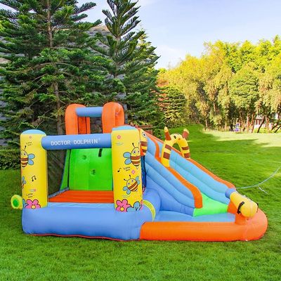 MYTS Bee Inflatable Megabouncer Trampoline With Slide