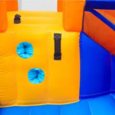 MYTS Jungle Inflatable Megabouncer Trampoline With Slide