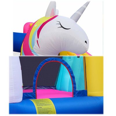 MYTS Unicorn Inflatable Mega Bouncer With Slide