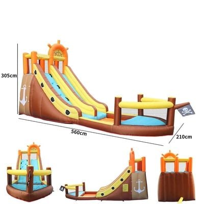 MYTS Pirates Inflatable Mega Bouncer With Slide