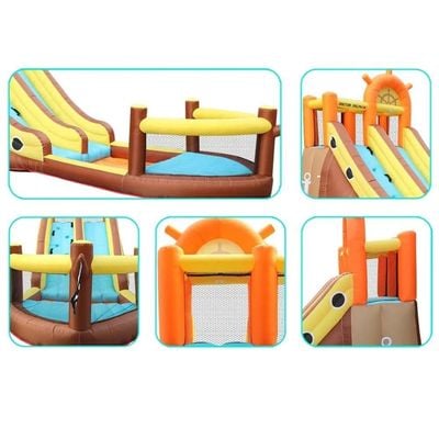 MYTS Pirates Inflatable Mega Bouncer With Slide