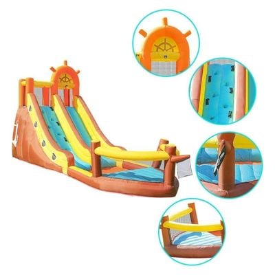 MYTS Pirates Inflatable Mega Bouncer With Slide