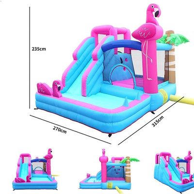 MYTS Swan Inflatable Mega Bouncer With Slide