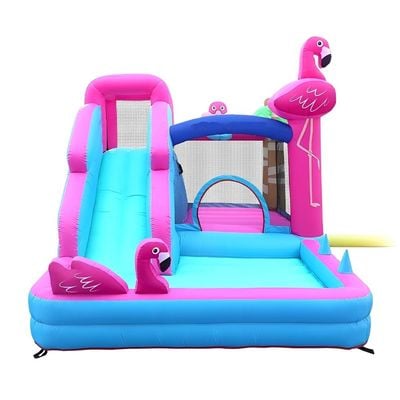 MYTS Swan Inflatable Mega Bouncer With Slide