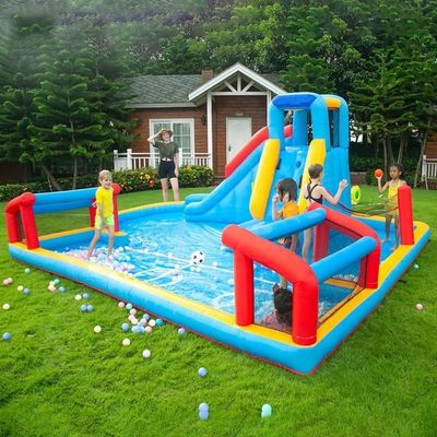 MYTS Big Inflatable Mega Bouncer With Play Field