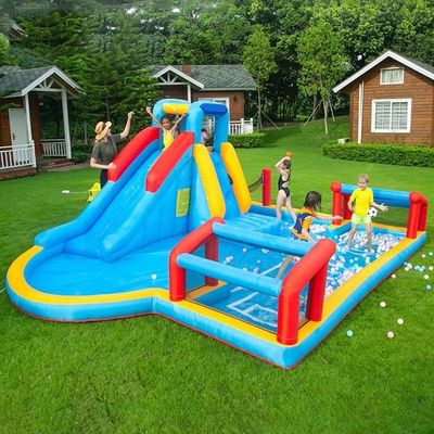 MYTS Big Inflatable Mega Bouncer With Play Field