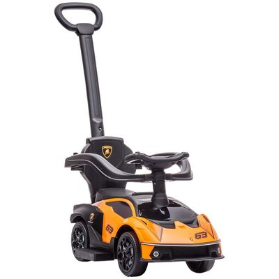 MYTS Lamborghini Essenza Scv12 Licensed Kids Foot To Floor Push Along Ride-On