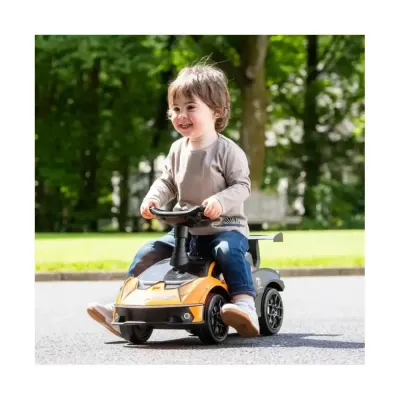 MYTS 2 In 1 Lamborghini Essenza Scv12 Licensed Kids Push Along Ride-On