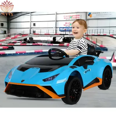 MYTS Licensed 12V Lamborghini Huracan Sto Kids Rideon Car