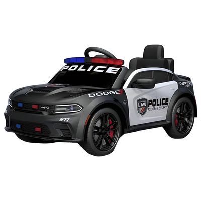 MYTS Police Car Dodge 12V Kids Car Rideon