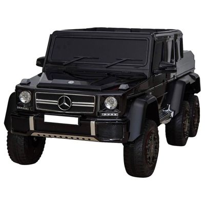 MYTS Ride On 12V 2 Seater Mercedes Benz 6 Wheeler Black