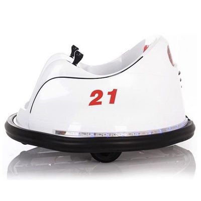 MYTS Ride On R C Electric 6V Drift Swingster Baby Car White