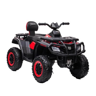 MYTS Ride-On Outlander Atv Electric 4Wd Quad Bike 24V - Red