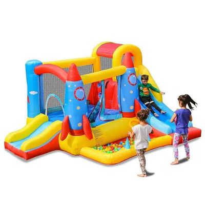 MYTS Space Rocket Bounce House Jumping Castle Kids