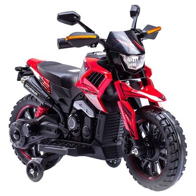 MYTS Children'S Electric Firefly 6V Motorcycle - Red