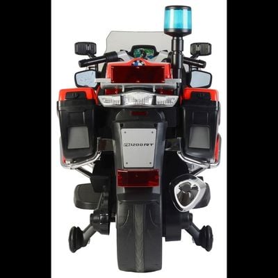 MYTS Ride On 12V Bmw Licensed Police Bike - Red